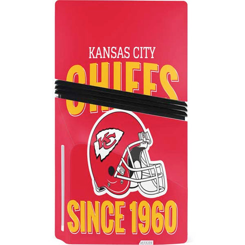 NFL Kansas City Chiefs Helmet PS5 Pro Disk Bundle Skin