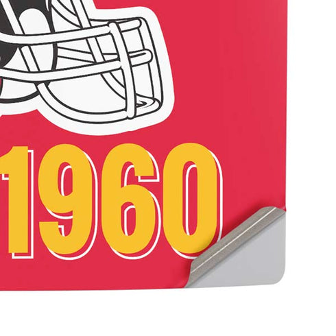 NFL Kansas City Chiefs Helmet PS5 Pro Disk Console Skin