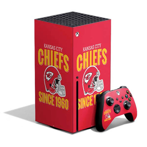 NFL Kansas City Chiefs Helmet Xbox Series X Skins