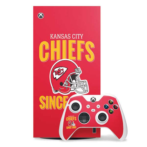 NFL Kansas City Chiefs Helmet Xbox Series X Skins