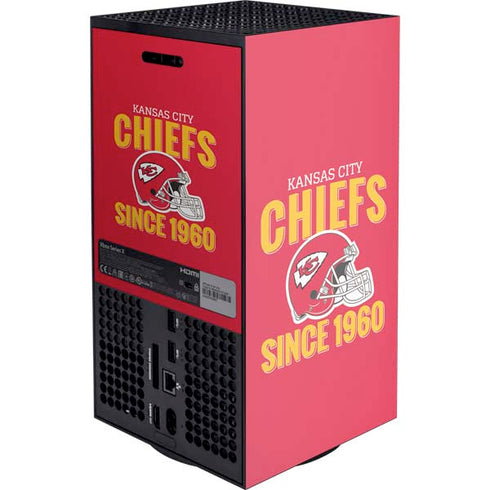 NFL Kansas City Chiefs Helmet XBox Series X Digital Edition Console Skin