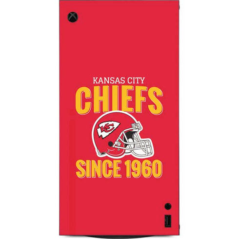 NFL Kansas City Chiefs Helmet XBox Series X Digital Edition Console Skin