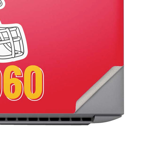 NFL Kansas City Chiefs Helmet HP ZBook Fury 16 G10 Skin
