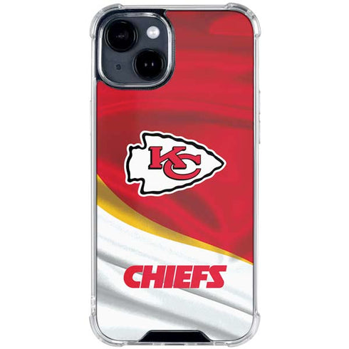NFL Kansas City Chiefs iPhone 15 Clear Case