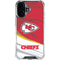NFL Kansas City Chiefs iPhone 16 Clear Case