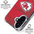NFL Kansas City Chiefs iPhone 16 Clear Case