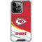NFL Kansas City Chiefs iPhone 16 Pro Clear Case