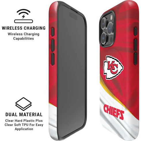 NFL Kansas City Chiefs iPhone 16 Pro Max Magsafe Impact Case
