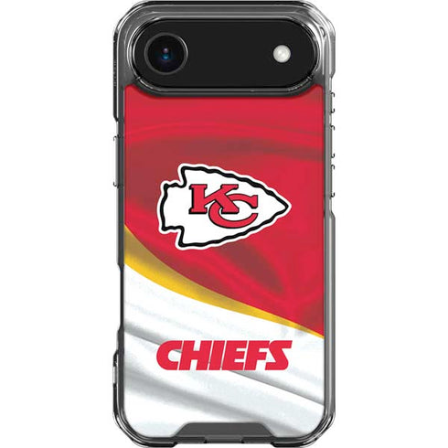 NFL Kansas City Chiefs iPhone 17 Air Clear Case
