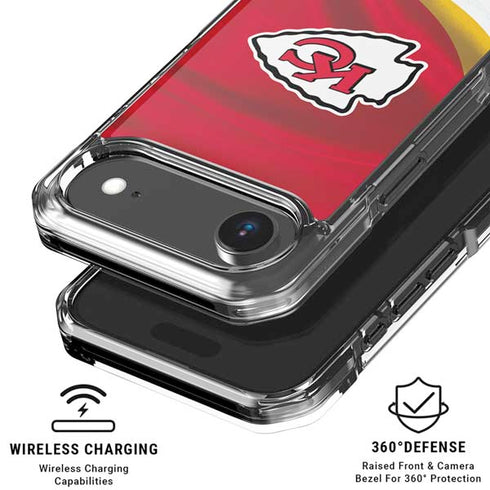 NFL Kansas City Chiefs iPhone 17 Air Clear Case