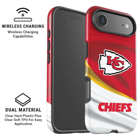NFL Kansas City Chiefs iPhone 17 Air Magsafe Impact Case