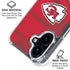 NFL Kansas City Chiefs iPhone 17 Clear Case