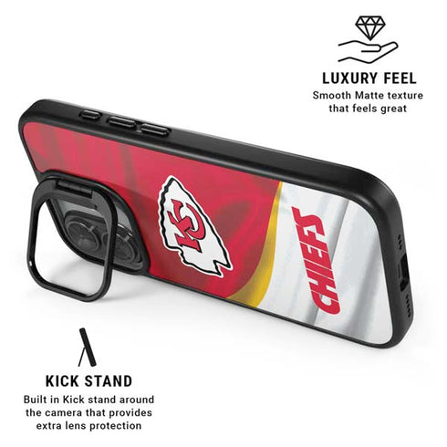 NFL Kansas City Chiefs iPhone 17 Kickstand Case