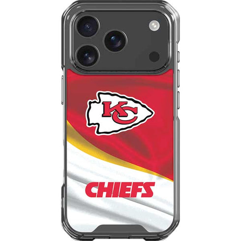 NFL Kansas City Chiefs iPhone 17 Pro Clear Case