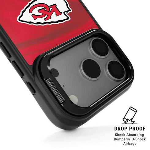 NFL Kansas City Chiefs iPhone 17 Pro Kickstand Case