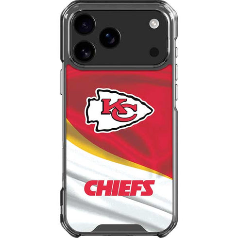 NFL Kansas City Chiefs iPhone 18 Pro Max Clear Case