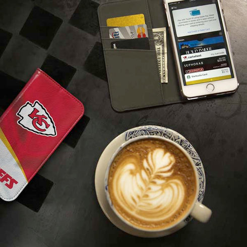 NFL Kansas City Chiefs iPhone SE (2nd & 3rd Gen) Folio Case