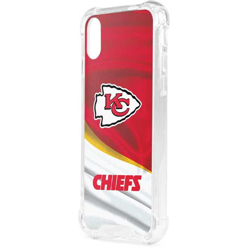 NFL Kansas City Chiefs iPhone XS Clear Case