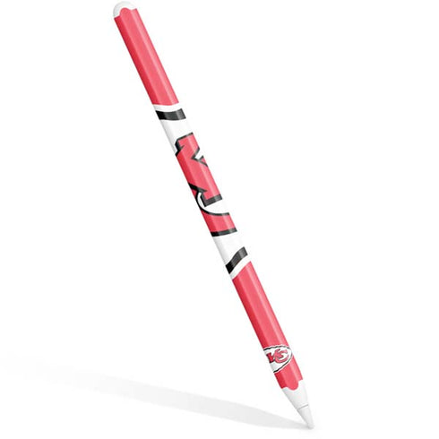 NFL Kansas City Chiefs Large Logo Apple Pencil (2nd Gen 2019) Skin
