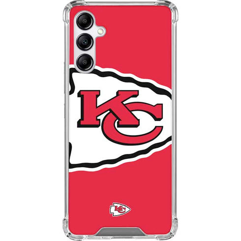 NFL Kansas City Chiefs Large Logo Gabb Phone 4 Clear Case