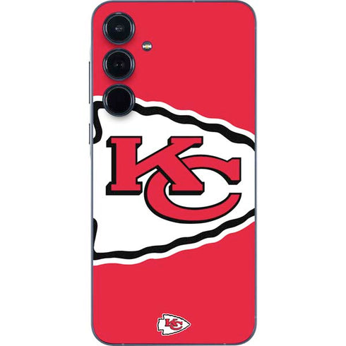 NFL Kansas City Chiefs Large Logo Galaxy A36 5G Skin