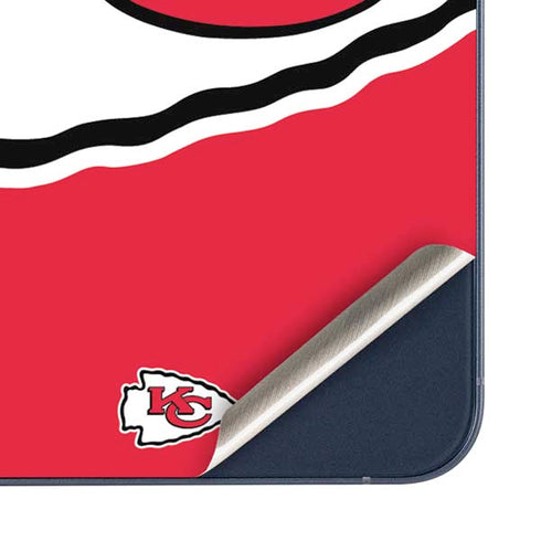 NFL Kansas City Chiefs Large Logo Galaxy A36 5G Skin