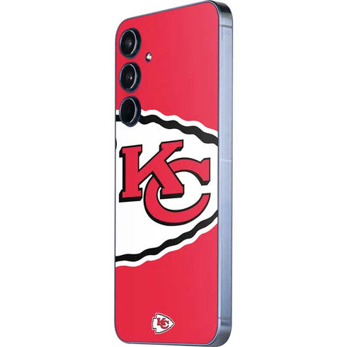 NFL Kansas City Chiefs Large Logo Galaxy A55 5G Skin