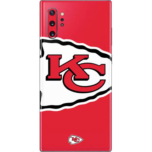 NFL Kansas City Chiefs Large Logo Galaxy Note 10 Plus Skin