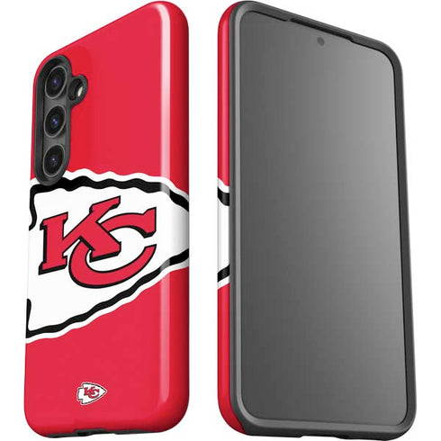 NFL Kansas City Chiefs Large Logo Galaxy S25 Impact Case