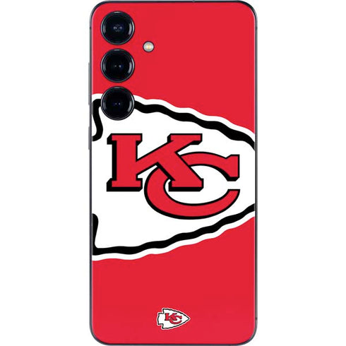 NFL Kansas City Chiefs Large Logo Galaxy S24 Plus Skin