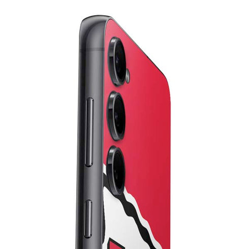 NFL Kansas City Chiefs Large Logo Galaxy S25 Plus Skin