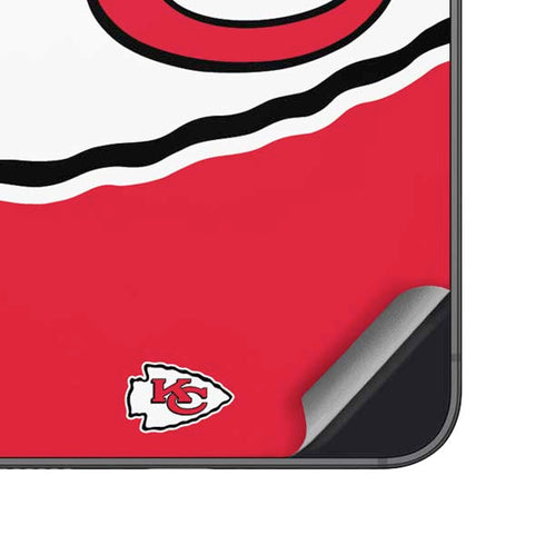 NFL Kansas City Chiefs Large Logo Galaxy S25 Plus Skin
