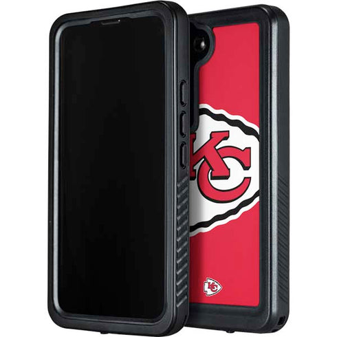 NFL Kansas City Chiefs Large Logo Galaxy S24 Plus Waterproof Case