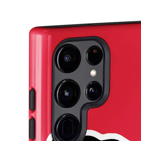 NFL Kansas City Chiefs Large Logo Galaxy S25 Ultra Impact Case