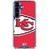 NFL Kansas City Chiefs Large Logo Galaxy S25 Plus Clear Case