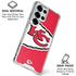 NFL Kansas City Chiefs Large Logo Galaxy S25 Ultra Clear Case