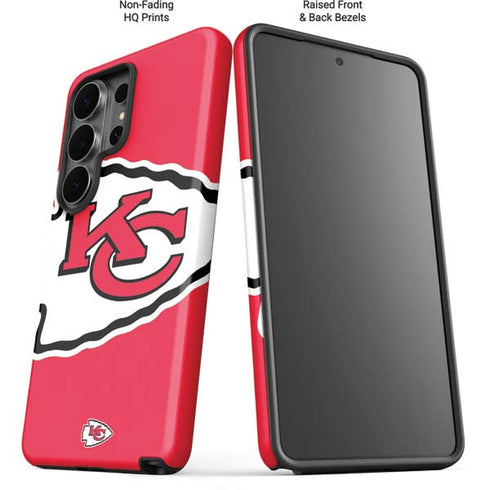 NFL Kansas City Chiefs Large Logo Galaxy S26 Ultra Impact Case