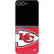 NFL Kansas City Chiefs Large Logo Galaxy Z Flip6 Skin