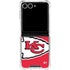 NFL Kansas City Chiefs Large Logo Galaxy Z Flip7 Clear Case