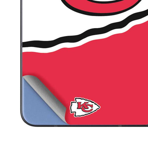 NFL Kansas City Chiefs Large Logo Galaxy Z Fold5 5G Skin