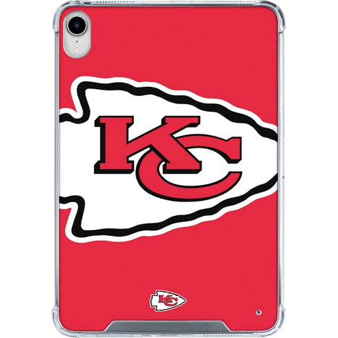 NFL Kansas City Chiefs Large Logo iPad 11th Gen (2025) Clear Case