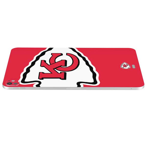 NFL Kansas City Chiefs Large Logo iPad Pro 13in M4 (2024) Skin