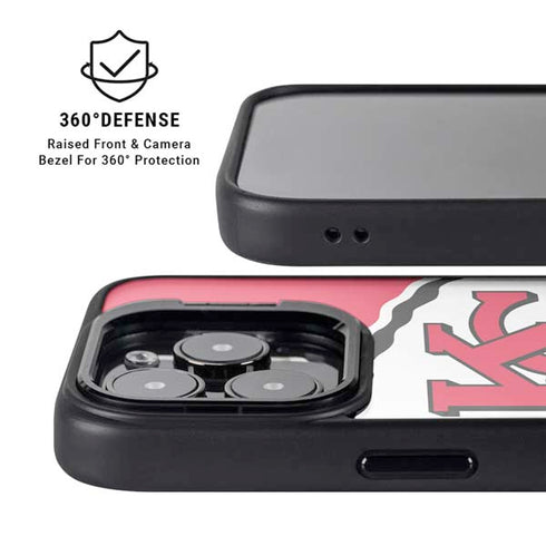 NFL Kansas City Chiefs Large Logo iPhone 14 Pro Max Kickstand Case