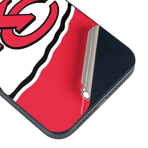 NFL Kansas City Chiefs Large Logo iPhone Skins
