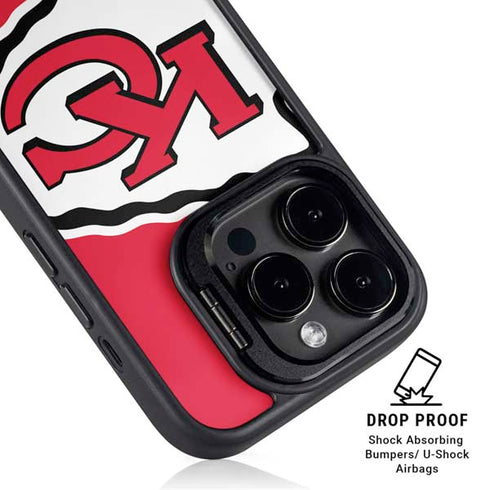 NFL Kansas City Chiefs Large Logo iPhone 15 Pro Max Kickstand Case