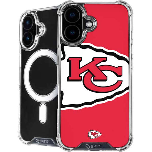 NFL Kansas City Chiefs Large Logo iPhone 16 MagSafe Case