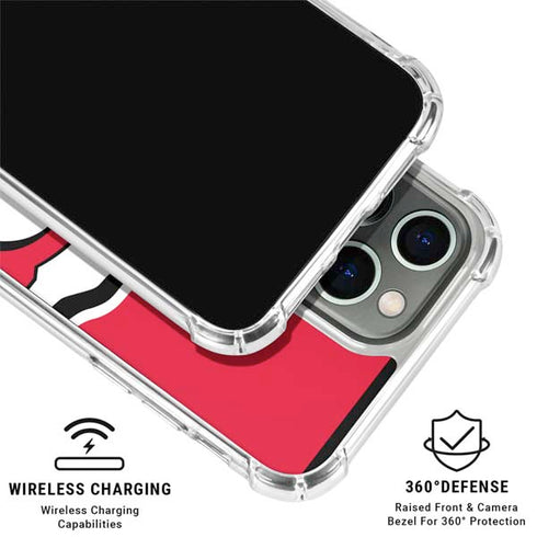 NFL Kansas City Chiefs Large Logo iPhone 16 Pro Clear Case