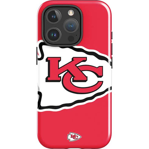 NFL Kansas City Chiefs Large Logo iPhone 16 Pro Impact Case