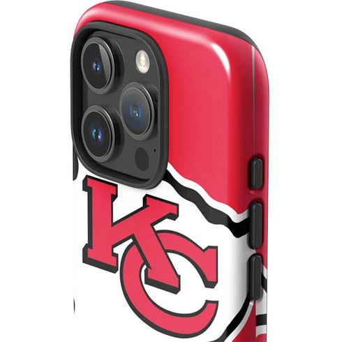 NFL Kansas City Chiefs Large Logo iPhone 16 Pro Impact Case