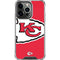 NFL Kansas City Chiefs Large Logo iPhone 16 Pro Max Clear Case